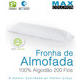 Fronha de Almofada Maxcolchon 100% Algod�o 200 Fios