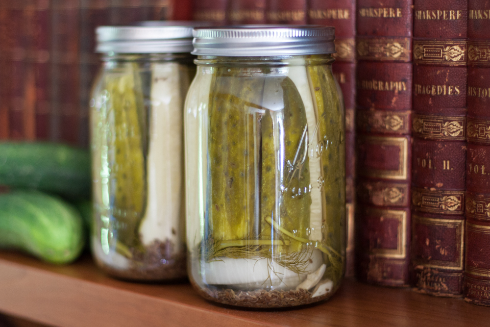 Dill pickle spears