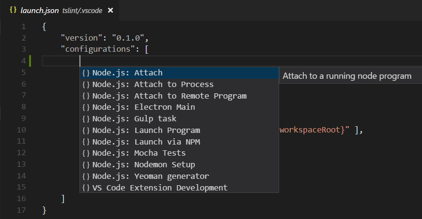 debugging template drop-down