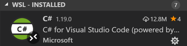 Workspace Extension Category