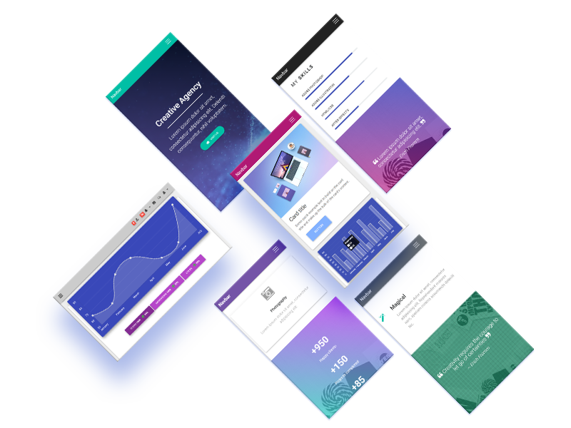 MDB Admin Dashboard displayed on iPad